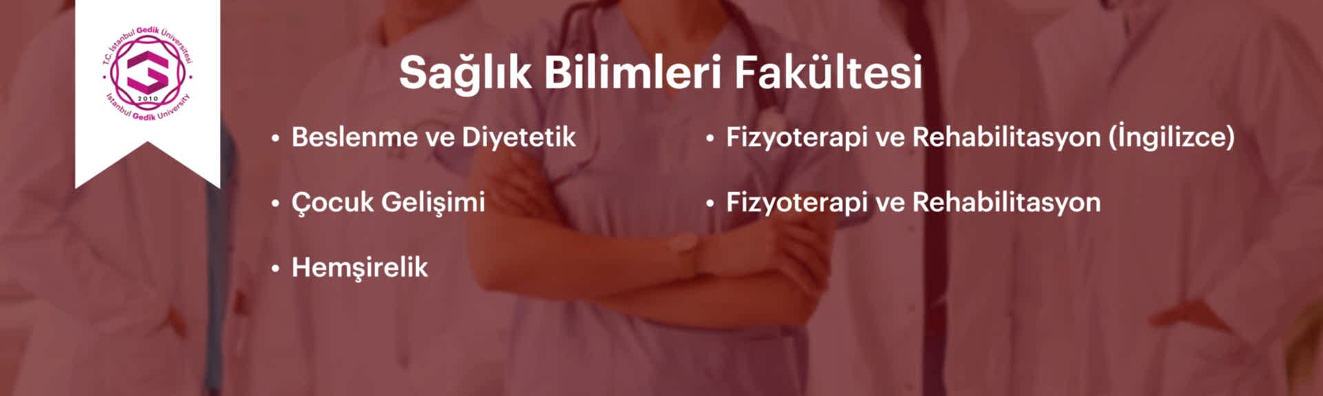 Sağlık Bilimleri Fakültesi Bannerı