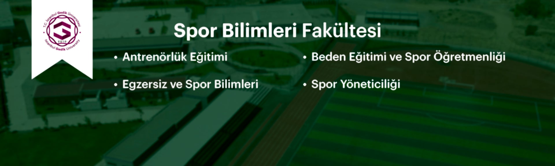 Spor Bilimleri Fakültesi Banner